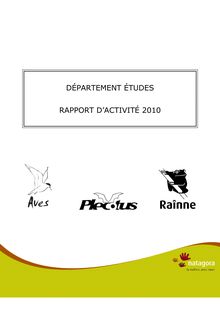 2011 Rapport d Activité Dpt Etudes_final pour site internet