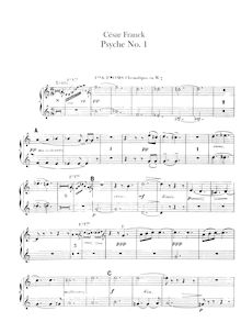 Partition cor 1/2, 3/4 (en E), Psyché, Poème symphonique pour orchestre et choeurs