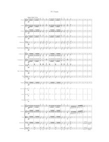 Partition 4th mouvement, Symphony No.7, España, Mason, Quinn