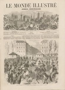 LE MONDE ILLUSTRE  N° 17 du 08 août 1857