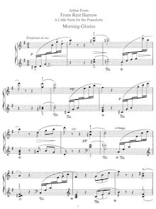 Partition complète, From Rest Harrow, A Little Suite for the Pianoforte