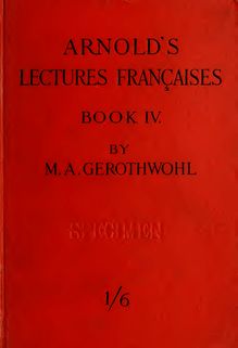 Arnold s Lectures françaises, Book IV