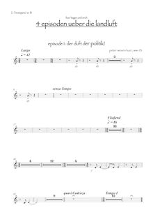 Partition trompette 2 (B♭), Concerto pour violoncelle & Doublebass par Peter WesenAuer