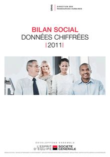 Bilan social 2011 de la Société générale