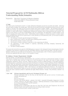 ACMMM-2004-Understanding-Media-Semantics-Tutorial