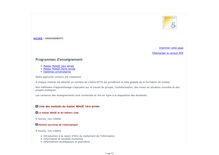 Télécharger la version PDF - Programme des masters MIAGE de l ...