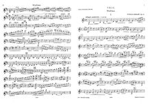 Partition parties complètes, corde Trio, Op.45, D minor, Sokolov, Nikolay