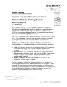 Submission to Environmental Audit Committee 25.01.02