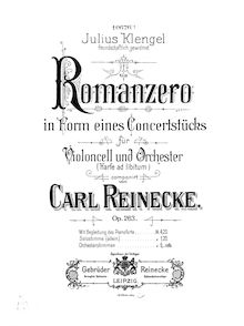 Partition de piano, Romanze, Op.263, Romanzero in Form eines Concertstücks
