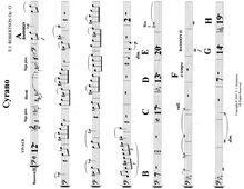 Partition basson 2, Cyrano, G major, Robertson, Ernest John