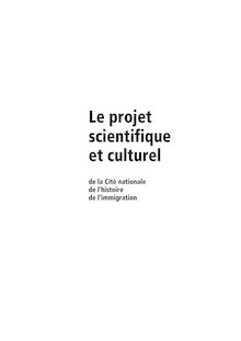 Le projet scientifique et culturel