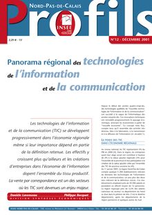 Panorama régional des technologies de l information et de la communication