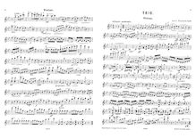 Partition complète et parties, Piano Trio, Op.47, B♭ major