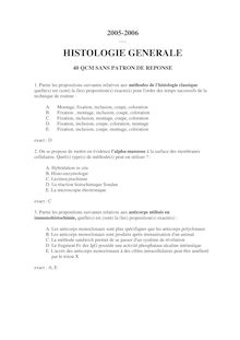 Ufrcreteil 2006 pcem1 histologie semestre 2
