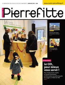 Vivre à Pierrefitte, le magasine de la ville, janvier 2013