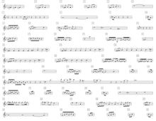Partition complète [pour concert B♭ instruments], en C