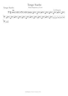 Partition Trombone, Tengo sueño, C major, Requena, Iordi