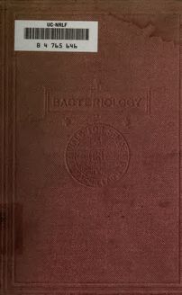 A course of elementary practical bacteriology, including bacteriological analysis and chemistry