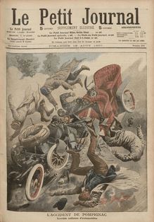 LE PETIT JOURNAL SUPPLEMENT ILLUSTRE  N° 874 du 18 août 1907