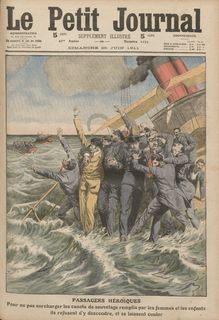 LE PETIT JOURNAL SUPPLEMENT ILLUSTRE  N° 1075 du 25 juin 1911