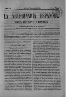 La veterinaria española, n. 199 (1863)
