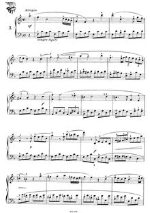 Partition Sonata No.6 en F major, Six sonates, Clementi, Muzio