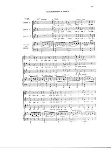 Partition Segment 3, Choix de cantiques sur des airs nouveaux pour toutes les fêtes de l année ... á trois ou quatre voix avec accompagnement d orgue ou de piano par le R. P. L. Lambillotte