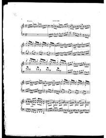 Partition , Gigue ; , Gavotte,  en A minor, A minor, Marston, George