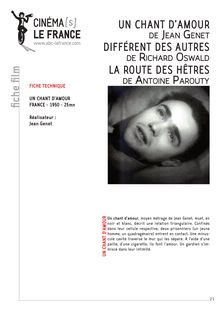 Programme courts métrage (festival face à face) de Jeunet Jean, Oswald Richard, Parouty Antoine