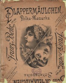 Partition Cover (colour), Polka-Mazurka, Plappermäulchen ;  Little Chatterbox 