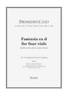 Partition complète, Fantasia ex d, Cato, Diomedes