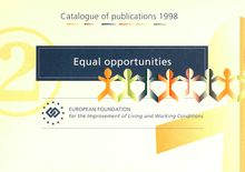 Catalogue of publications 1998 on equal opportunities
