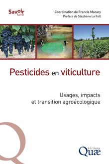 Pesticides en viticulture
