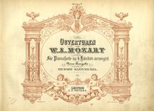 Partition complète, La finta giardiniera, Mozart, Wolfgang Amadeus