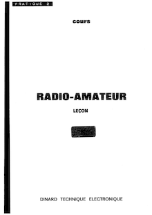 Dinard Technique Electronique - Cours radioamateur Lecon 13