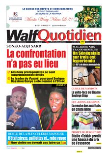 Walf Quotidien N° 9209 - Du mercredi 7 décembre 2022