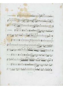 Partition flûte 1, Variations on  La Ci Darem la Mano , B♭ major