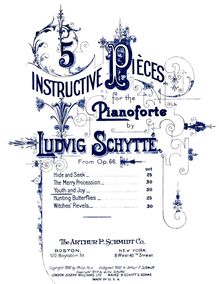 Partition , Youth et Joy, 30 Easy et Melodious études, 30 Etudes faciles et progressives p. Piano.