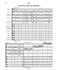 Partition mouvement IV, Aus Thüringen, Thüringer Suite, B♭ major