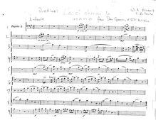 Partition basson 1, Don Giovanni, Il dissoluto punito ossia il Don Giovanni