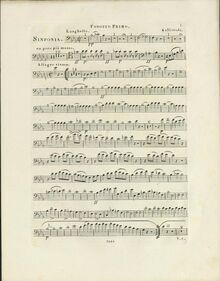 Partition basson 1, Symphony No.2, Seconde Sinfonie à grand orchestre