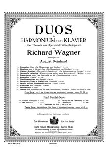 Partition complète par Richard Wagner