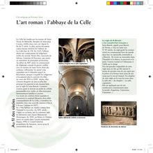 L art roman  : l abbaye de la Celle