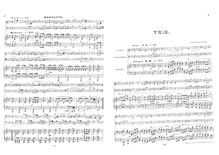 Partition de piano et parties, Piano Trio No.4, Op.133