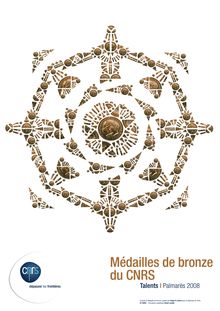 Médailles de bronze du CNRS