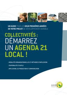 Collectivités : démarrez un agenda 21 local !
