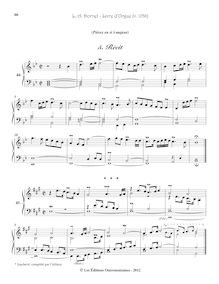Partition 4, Récit - 4, Sans titre, Pièces d orgue, Livre d orgue