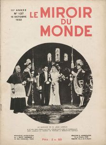 LE MIROIR DU MONDE  N°137 du 15 octobre 1932