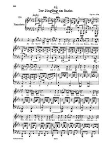 Partition Complete chansons, Book 2, , partie 3, chansons, Schubert, Franz