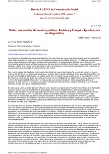 Revista LATINA de Comunicación Social Radio: Los medios de ...